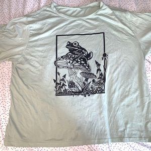 Women’s Shein Frog Print Tee